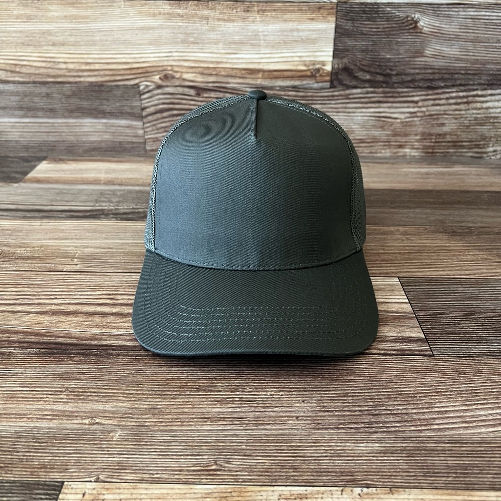 Dark Gray Trucker Hat